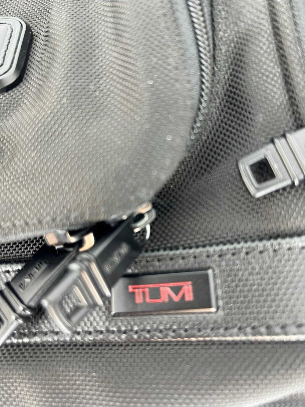 Tumi spacious travel